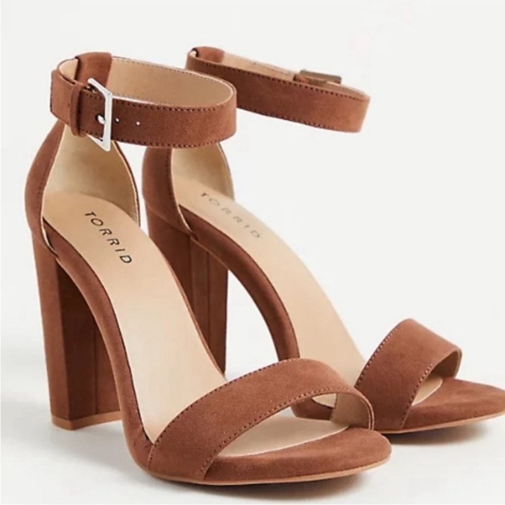 Torrid Two Strap Tapered Heel Sandal (WW)